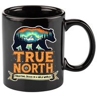 True North VBS 2025 Christian Trusting Jesus Wilderness Gift 11oz C Handle Ceramic Mug