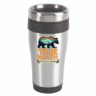 True North VBS 2025 Christian Trusting Jesus Wilderness Gift 16oz Travel Tumbler