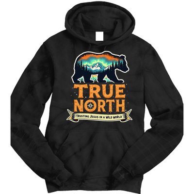 True North VBS 2025 Christian Trusting Jesus Wilderness Gift Tie Dye Hoodie