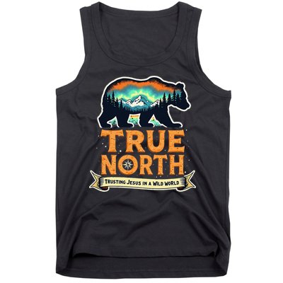 True North VBS 2025 Christian Trusting Jesus Wilderness Gift Tank Top