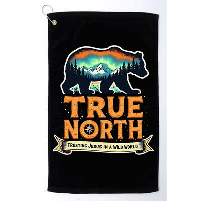 True North VBS 2025 Christian Trusting Jesus Wilderness Gift Golf Towel