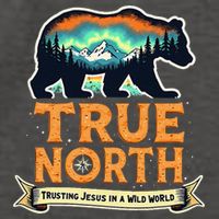 True North VBS 2025 Christian Trusting Jesus Wilderness Gift Vector Backpack