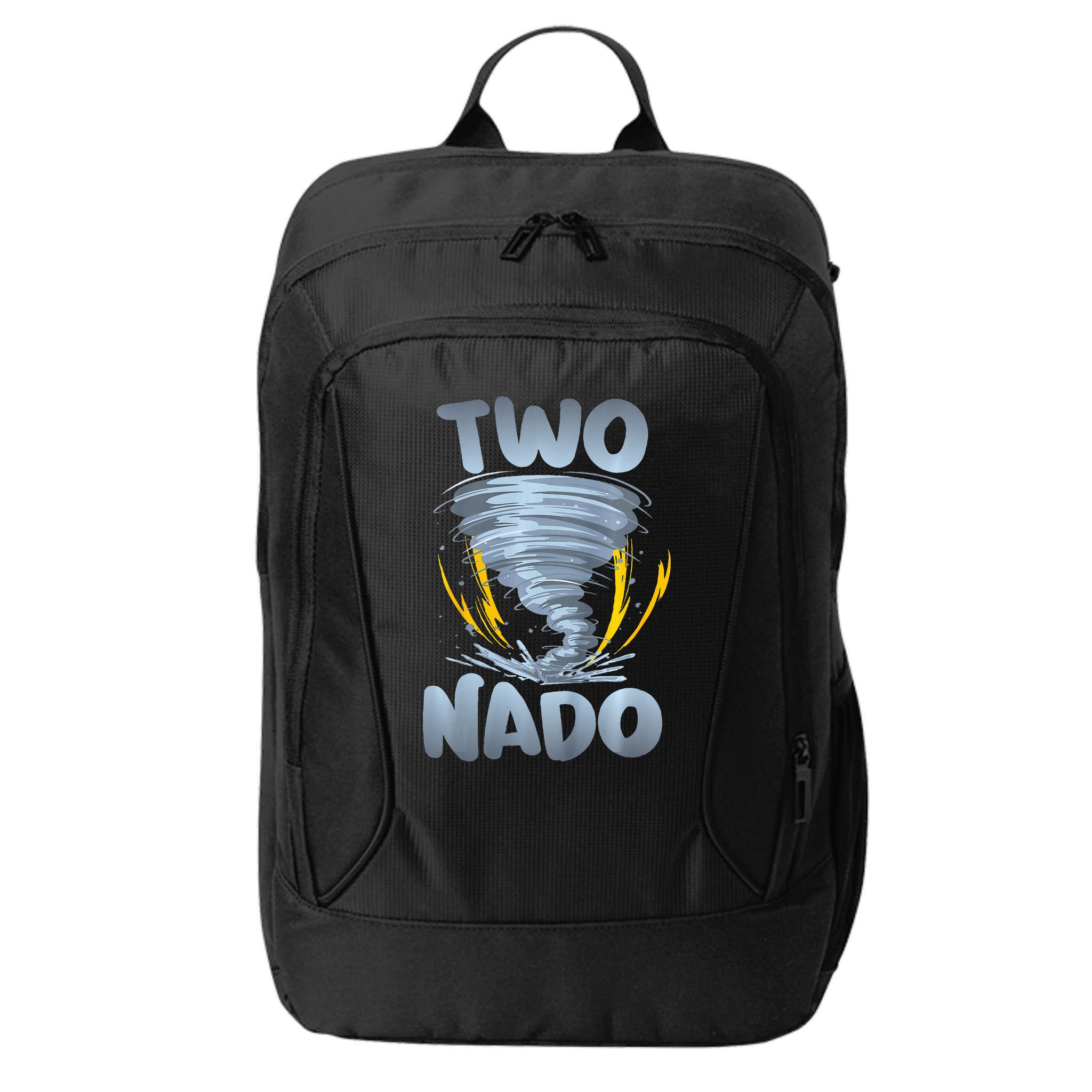 Two Nado Warning 2nd Birthday Tornado Themed Birthday City Backpack