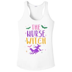 The Nurse Witch Halloween Matching Group Costume Long Sleeve Ladies PosiCharge Competitor Racerback Tank