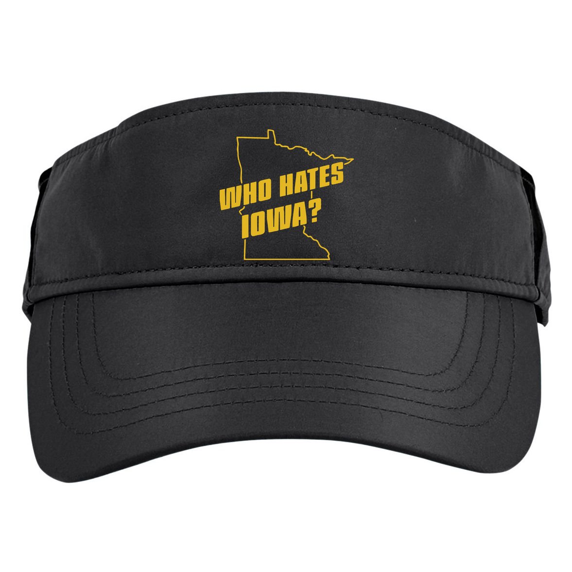 Tyler Nubin Who Hates Iowa Adult Drive Performance Visor