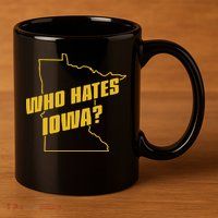 Tyler Nubin Who Hates Iowa 11oz C Handle Ceramic Mug