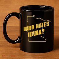 Tyler Nubin Who Hates Iowa 11oz C Handle Ceramic Mug