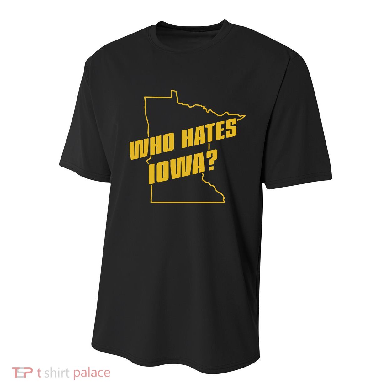 Tyler Nubin Who Hates Iowa Youth Performance Sprint T-Shirt