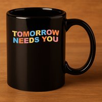 Tomorrow Needs You Mental Health Awareness 11oz C Handle Ceramic Mug