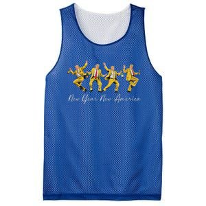 Trump New Year Party 2025 Mesh Reversible Basketball Jersey Tank