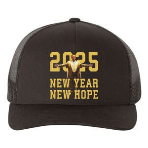 Trump New Year New Hope America Happy New Year Party 2025 Yupoong Adult 5-Panel Trucker Hat