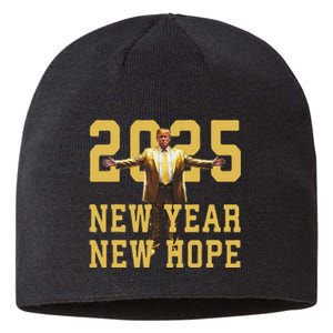 Trump New Year New Hope America Happy New Year Party 2025 Sustainable Beanie