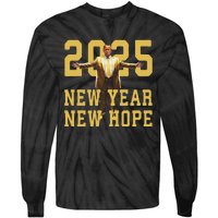 Trump New Year New Hope America Happy New Year Party 2025 Tie-Dye Long Sleeve Shirt