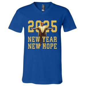 Trump New Year New Hope America V-Neck T-Shirt