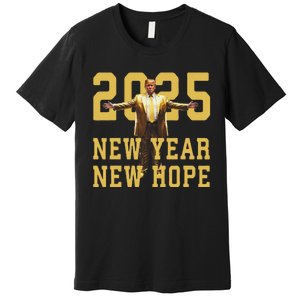 Trump New Year New Hope America Happy New Year Party 2025 Premium T-Shirt