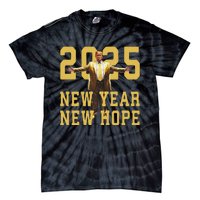 Trump New Year New Hope America Happy New Year Party 2025 Tie-Dye T-Shirt