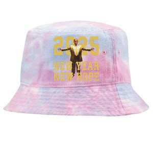 Trump New Year New Hope America Happy New Year Party 2025 Tie-Dyed Bucket Hat