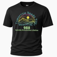 Tomorrow Needs You Suicide Awareness Suicide Prevention Cooling Performance Crew T-Shirt