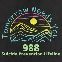 Tomorrow Needs You Suicide Awareness Suicide Prevention Adult Drive Performance Visor