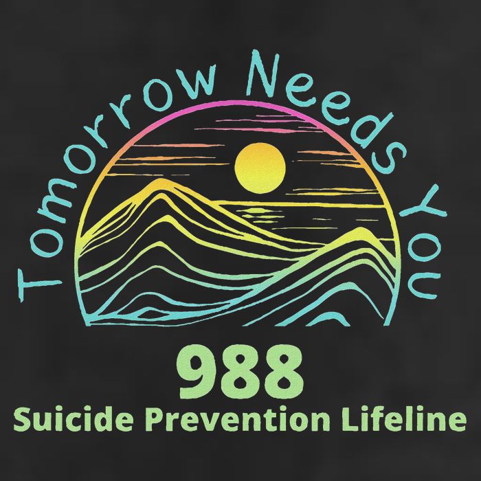 Tomorrow Needs You Suicide Awareness Suicide Prevention Adult Drive Performance Visor