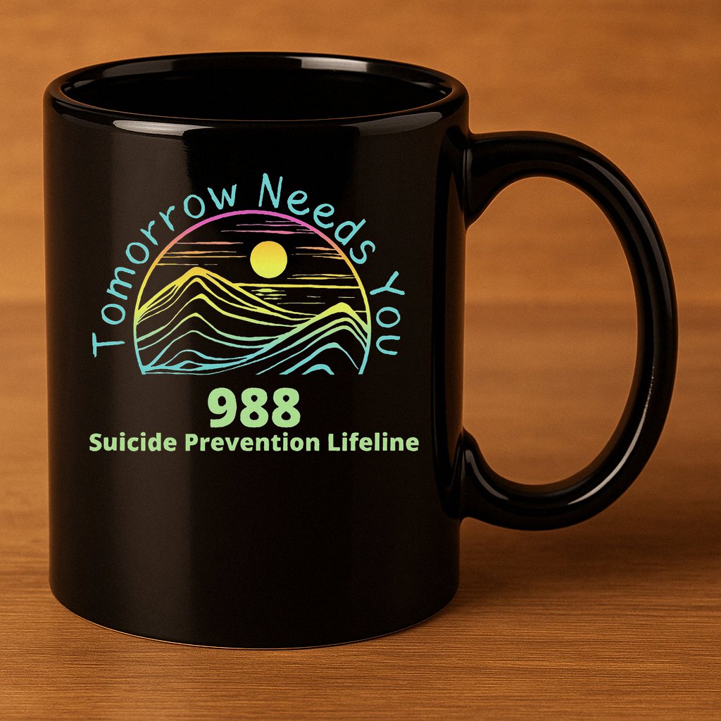 Tomorrow Needs You Suicide Awareness Suicide Prevention 11oz C Handle Ceramic Mug