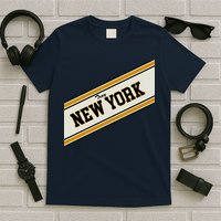 Troy New York Varsity Logo T-Shirt