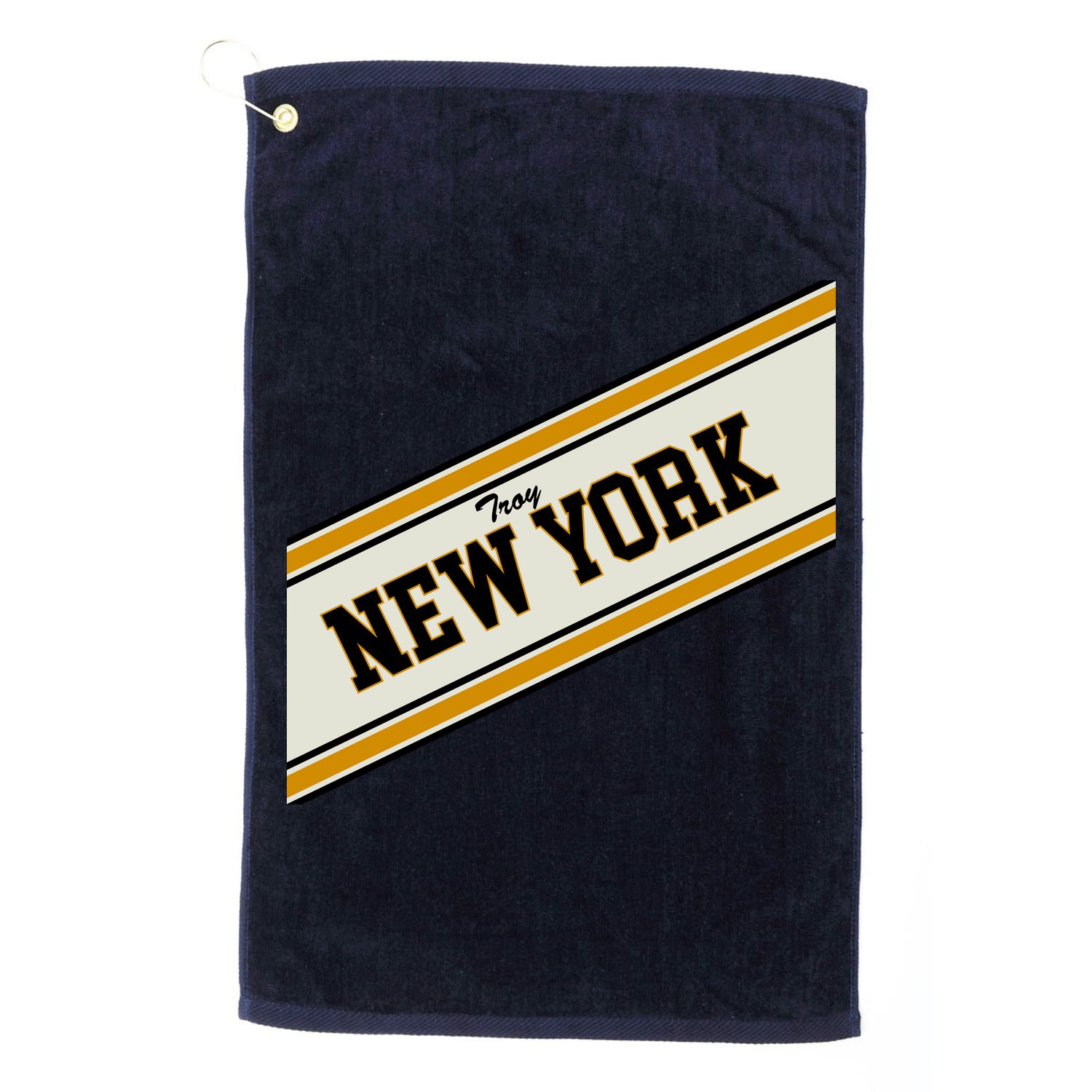 Troy New York Varsity Logo Golf Towel