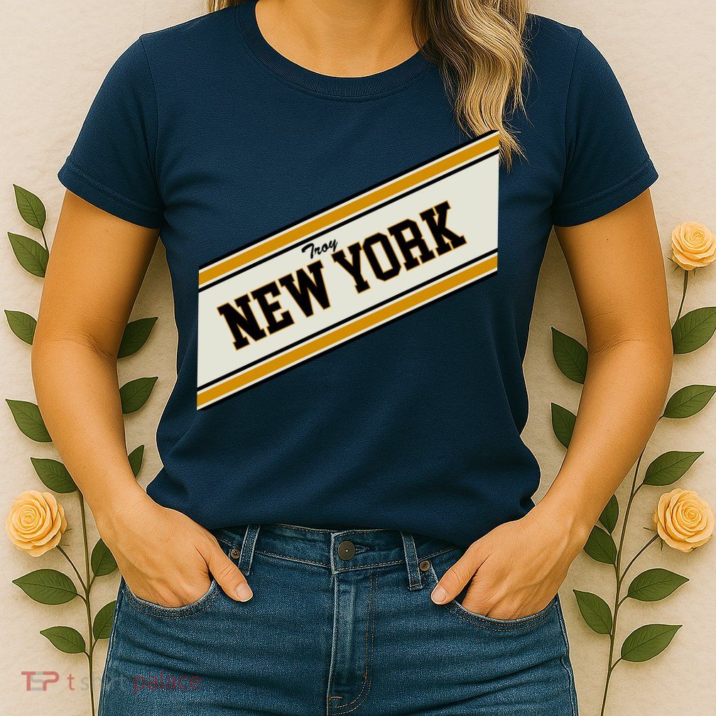 Troy New York Varsity Logo Womens T-Shirt