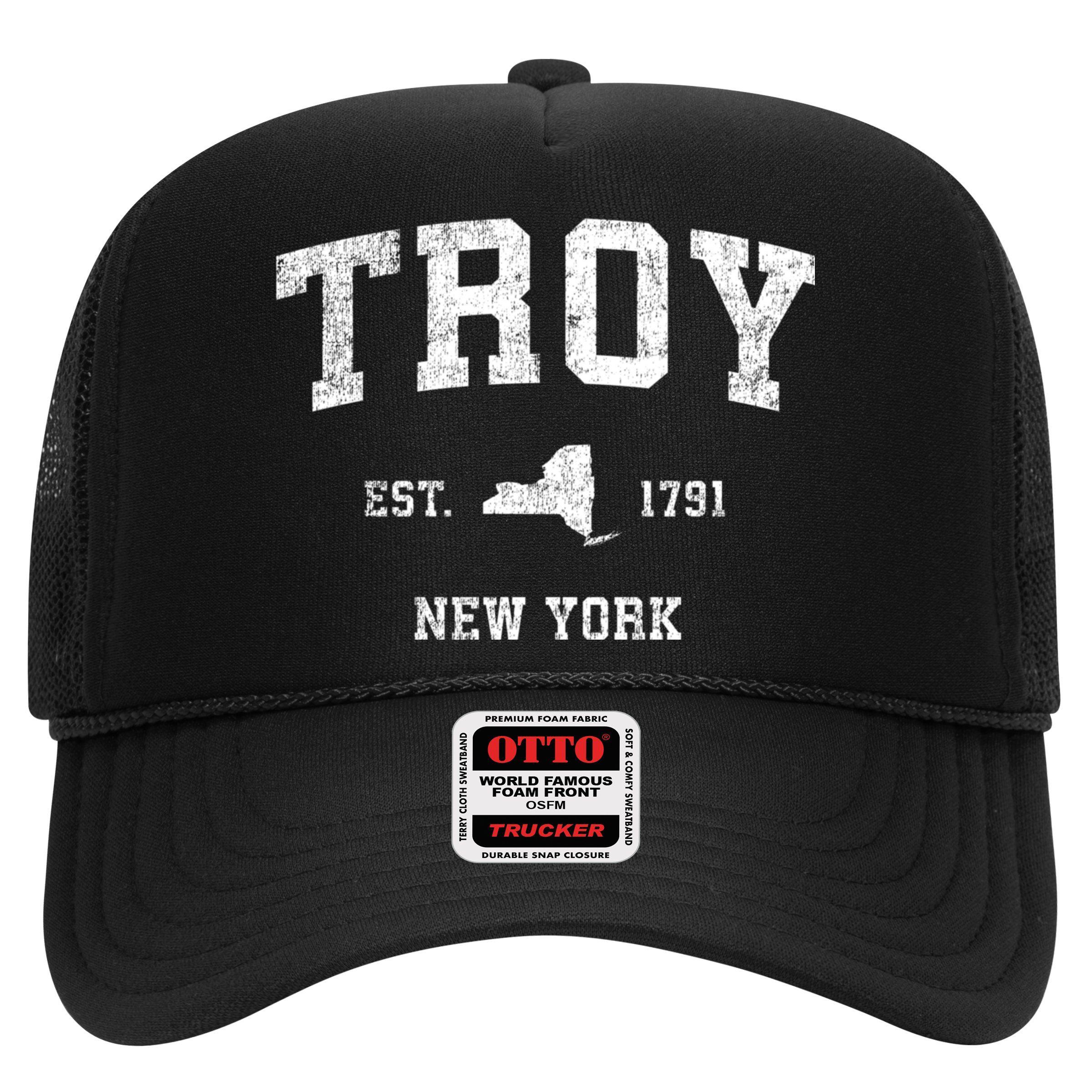 Troy New York Ny Vintage Sports Hat