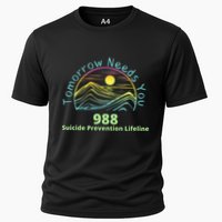 Tomorrow Needs You Suicide Awareness Suicide Prevention Cooling Performance Crew T-Shirt