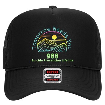 Tomorrow Needs You Suicide Awareness Suicide Prevention Trucker Hat