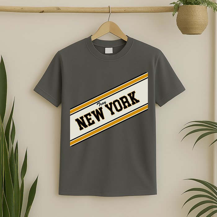 Troy New York Varsity Logo T-Shirt