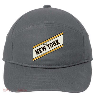 Troy New York Varsity Logo 7-Panel Snapback Hat