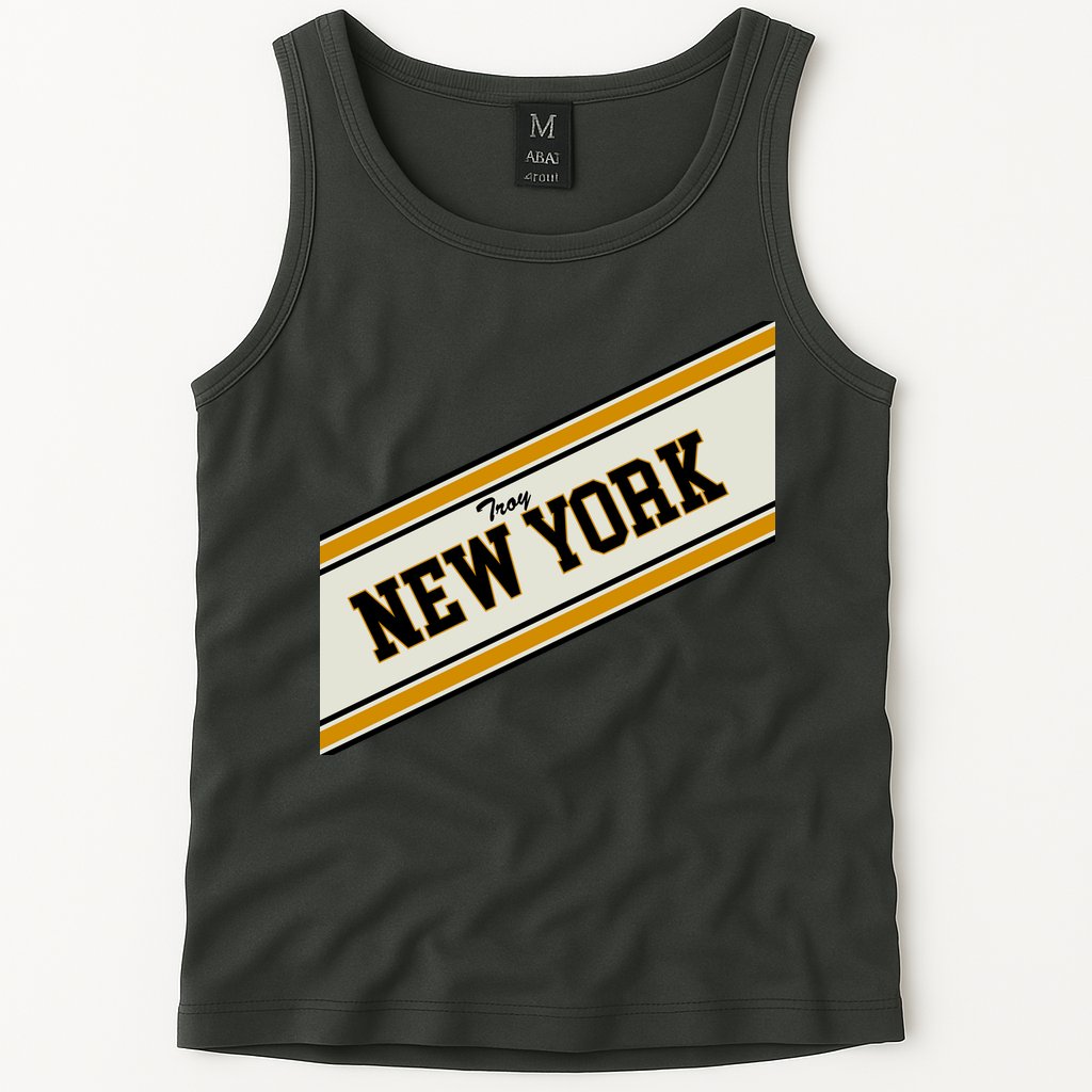 Troy New York Varsity Logo Tank Top