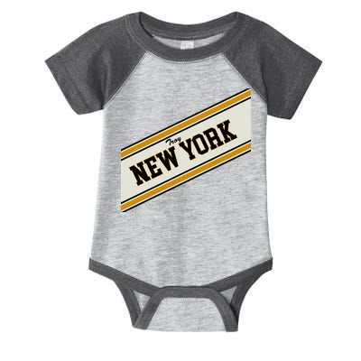 Troy New York Varsity Logo Infant Baby Jersey Bodysuit