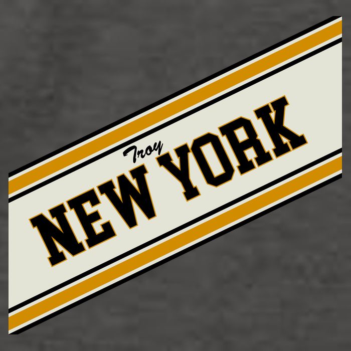 Troy New York Varsity Logo Vector Backpack