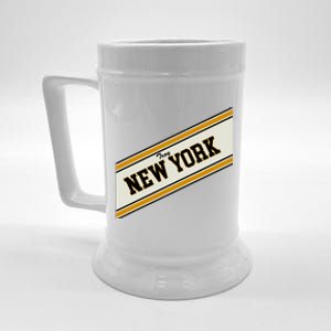 Troy New York Varsity Logo Beer Stein