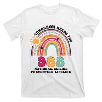 Tomorrow Needs You 988 National Suicide Prevention Lifeline T-Shirt