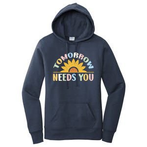 Tomorrow Needs You Tal Health Awareness Support Cute Gift Women's Pullover Hoodie