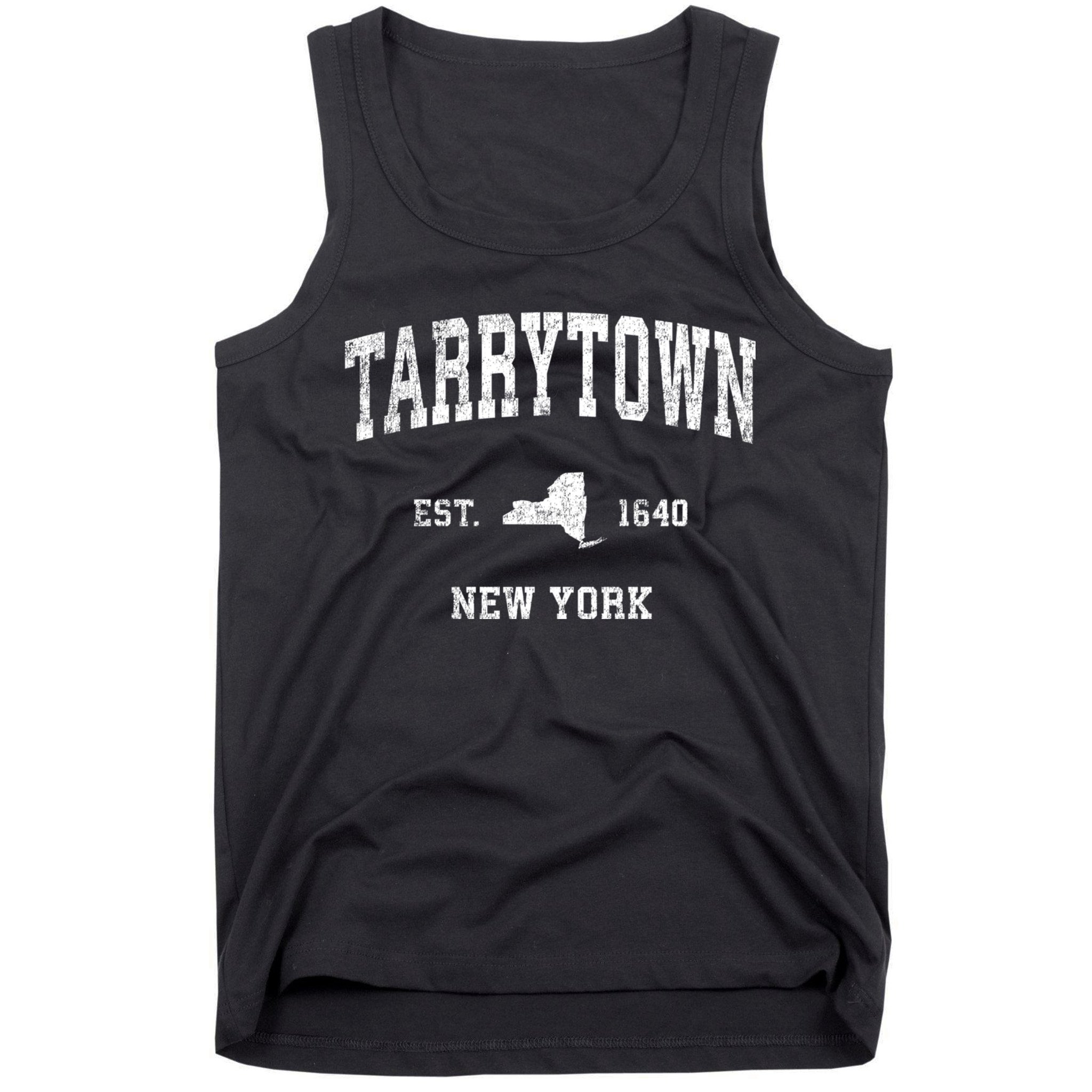 Tarrytown New York Ny Vintage Sports Tank Top