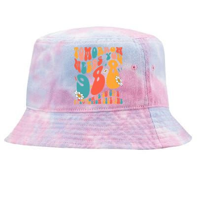 Tomorrow Needs You 988 National Suicide Prevention Lifeline Tie-Dyed Bucket Hat