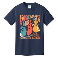 Tomorrow Needs You 988 National Suicide Prevention Lifeline Kids T-Shirt