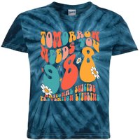 Tomorrow Needs You 988 National Suicide Prevention Lifeline Kids Tie-Dye T-Shirt