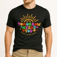 Tomorrow Needs You Mental Health Matters Awareness Cooling Performance Crew T-Shirt