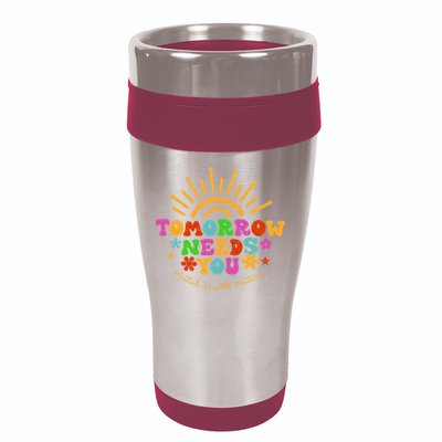 Tomorrow Needs You Mental Health Matters Awareness 16oz Travel Tumbler