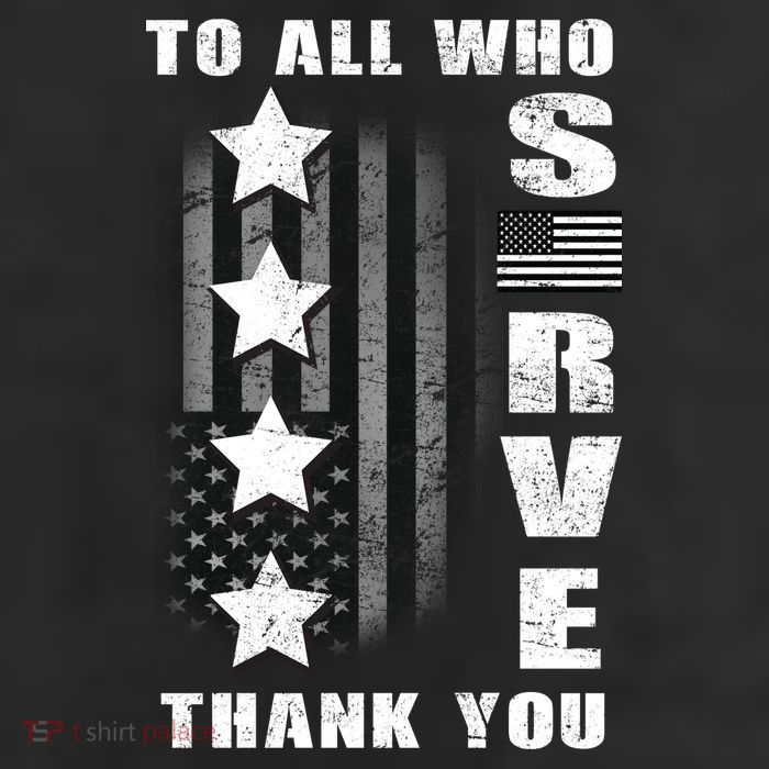 To All Who Served Thank You 11oz C Handle Ceramic Mug