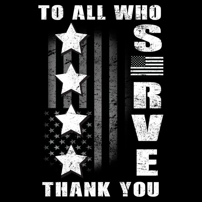 To All Who Served Thank You Magnet