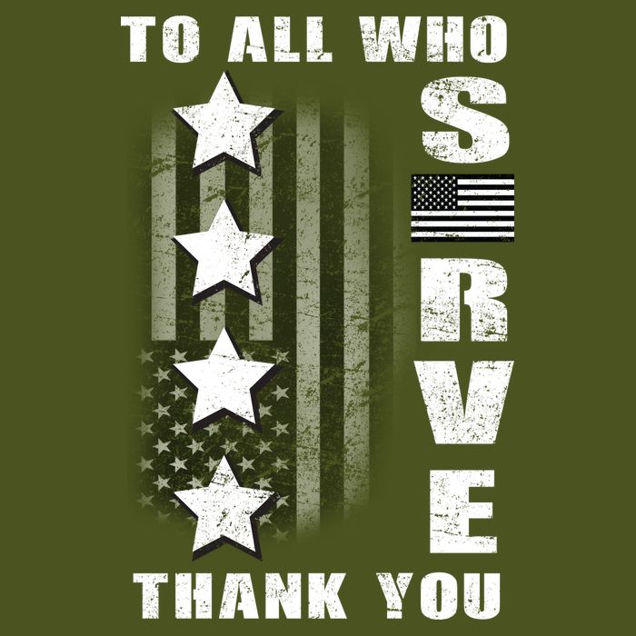 To All Who Served Thank You Backpack