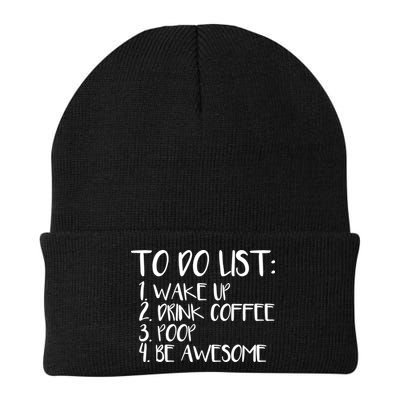 To Do List Be Awesome Beanie