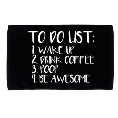 To Do List Be Awesome Microfiber Hand Towel